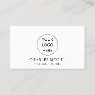 Ajouter votre Carte de visite Modèle circulaire pe