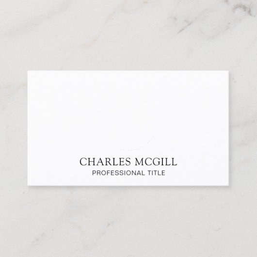 Ajouter votre Carte de visite Modèle circulaire pe (Devant)