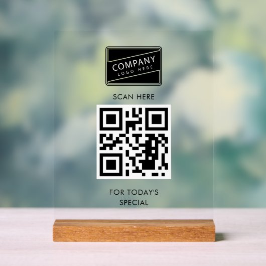 Ajouter votre code QR et votre logo professionnel  (Neutre)