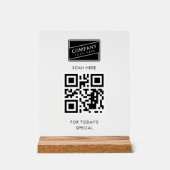 Ajouter votre code QR et votre logo professionnel  (Recto)