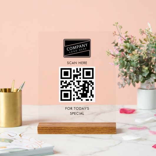 Ajouter votre code QR et votre logo professionnel  (Mariage)