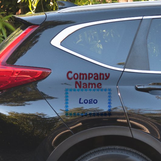 ajouter votre entreprise Autocollant vinyle Coupé  (Coté voiture)