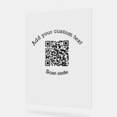 Ajouter votre entreprise de code QR d'analyse de t (Angle)