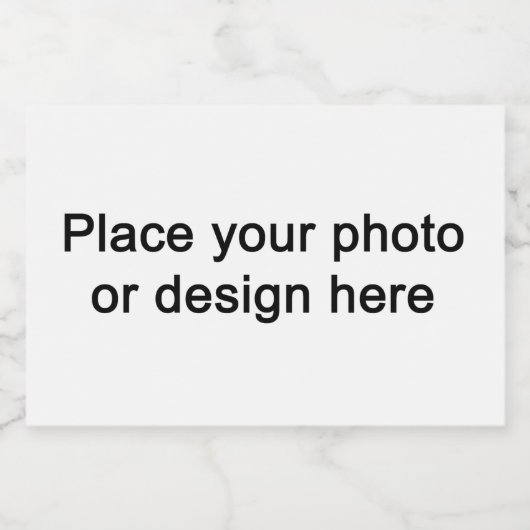 ajouter votre étiquette alimentaire design (Étiquettes simples)