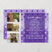 Ajouter votre image : Invitation à la fête des par (Devant / Derrière)