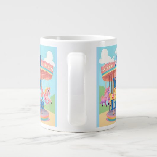 Ajouter Votre Image Jumbo Mug Custom Photo Mug (Dos)