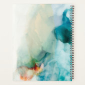 Ajouter votre initiale | Aversion - Aquarelle bleu (Dos)