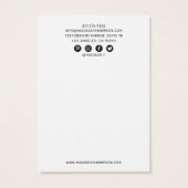 Ajouter votre logo Bijoux 4 trous Écran d'oreille (Dos)