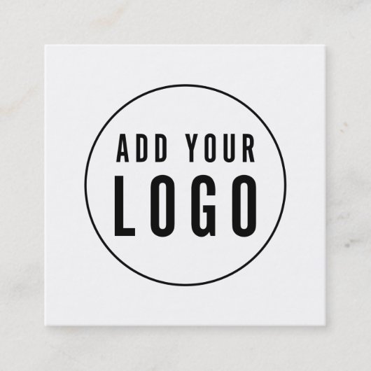 Ajouter Votre Logo Carte de référence couleur modi (Devant)