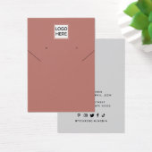 Ajouter votre logo ceinture collier carte d'affich (Bureau)