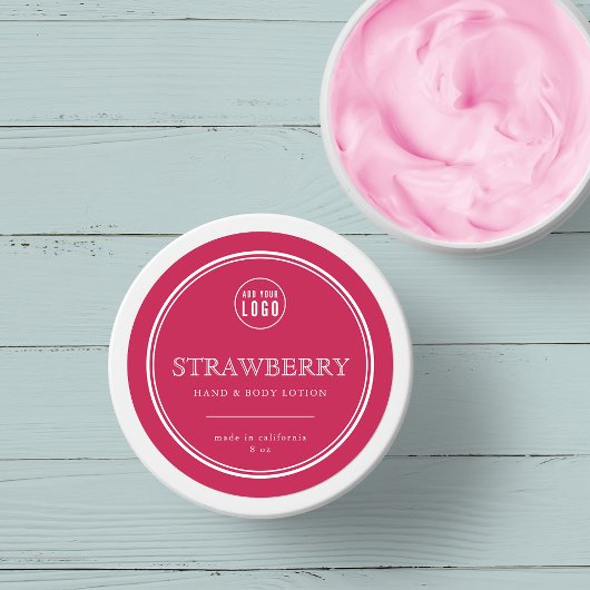 Ajouter votre logo Classic Custom Colors Étiquette