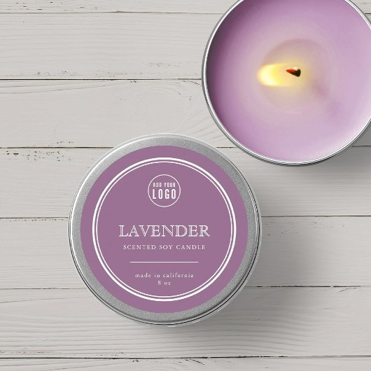 Ajouter votre logo Classic Custom Colors Étiquette