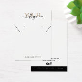 Ajouter Votre Logo Collier Boucles d'oreilles Cart (Bureau)