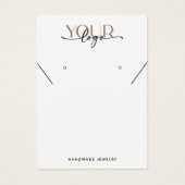 Ajouter Votre Logo Collier Boucles d'oreilles Cart (Devant)