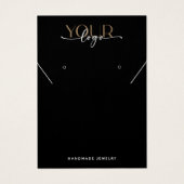 Ajouter Votre Logo Collier Boucles d'oreilles Cart (Devant)