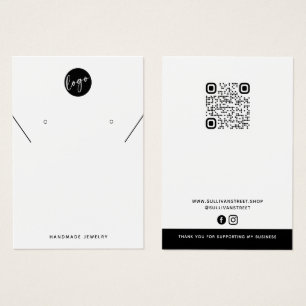 Ajouter Votre Logo Collier Boucles d'oreilles Cart