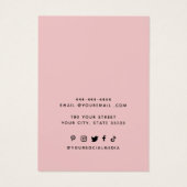 Ajouter Votre Logo Collier Boucles d'oreilles Cart (Dos)