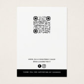 Ajouter Votre Logo Collier Boucles d'oreilles Cart (Dos)