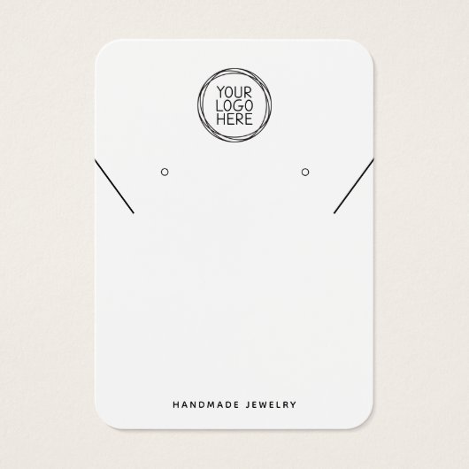 Ajouter Votre Logo Collier Boucles d'oreilles Cart (Devant)