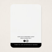 Ajouter Votre Logo Collier Boucles d'oreilles Cart (Dos)