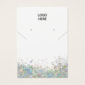 Ajouter Votre Logo Collier Boucles d'oreilles Cart (Devant)