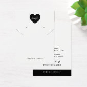 Ajouter votre logo Collier chic Boucles d'oreilles (Bureau)