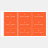 Ajouter votre logo Couleur personnalisée Étiquette (Feuille)