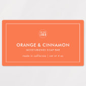 Ajouter votre logo Couleur personnalisée Étiquette (Design 1)