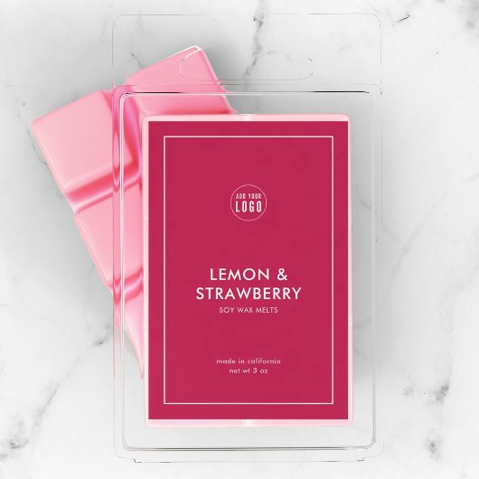 Ajouter votre logo Couleur personnalisée Étiquette