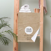 Ajouter votre logo Custom Text Company Rustic