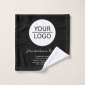 Ajouter votre logo Custom Text Promotion de l'entr (Gant de toilette)
