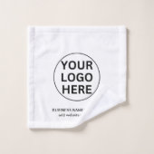 Ajouter votre logo de commerce et de texte Promo n (Gant de toilette)