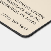 Ajouter votre logo d'entreprise et votre adresse P (Coin)