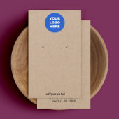 Ajouter Votre Logo Écouter Carte D'Affichage Kraft