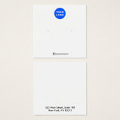 Ajouter Votre Logo Écouter Écran Bijoux (Devant & derrière)