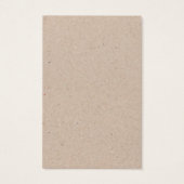 Ajouter Votre Logo Écran D'Oreille Rustique Kraft (Dos)