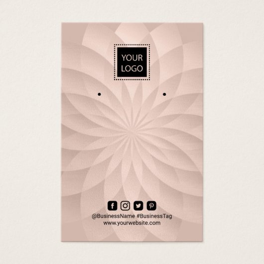 Ajouter Votre Logo Écran D'Oreille Spirale Lotus R (Devant)