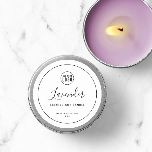 Ajouter votre logo Étiquette de produit à bordure 