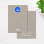 Ajouter Votre Logo Kraft Earring Black Display Car (Bureau)