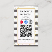 AJOUTER VOTRE LOGO merci commander insérer carte (Dos)