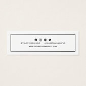 Ajouter votre logo Merci des médias sociaux (Dos)