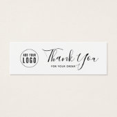 Ajouter votre logo Merci des médias sociaux (Devant)