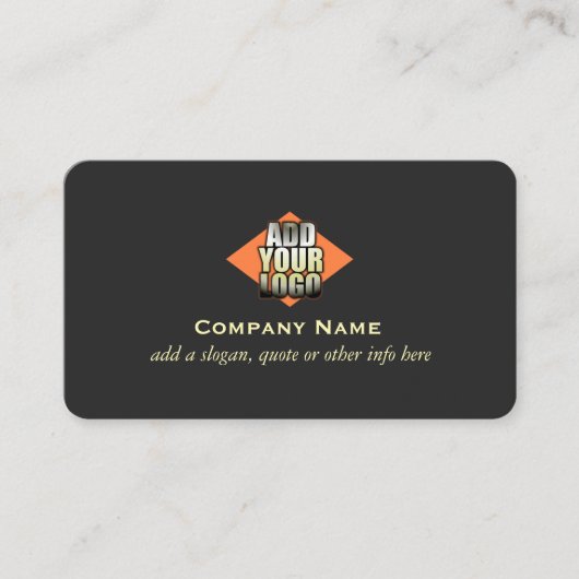 Ajouter Votre Logo N'Importe Quel Carte de visite  (Devant)