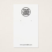 Ajouter votre logo N'importe quelle carte d'affich (Devant)