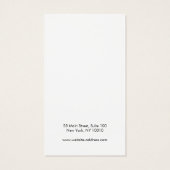 Ajouter Votre Logo Simple Black Earring Display Ca (Dos)