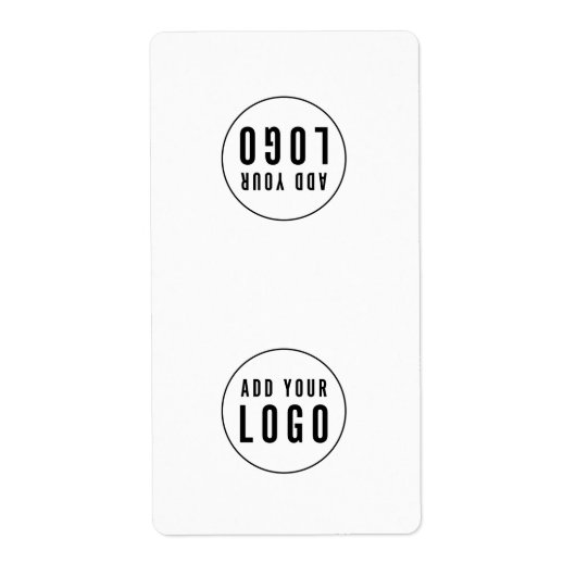 Ajouter Votre Logo Sticker Simple Bag Packaging (Devant)