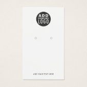 Ajouter Votre Marque Logo Personnalisée Carte D'Af (Devant)