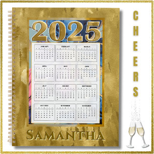 Ajouter Votre Nom 2025 Calendrier