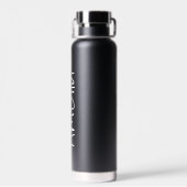Ajouter votre nom - Bouteille d'eau (Arrière)