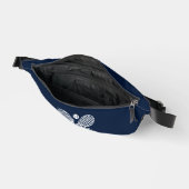 Ajouter Votre Nom Club Tennis Icônes Marine Bleu (Ouvrir)